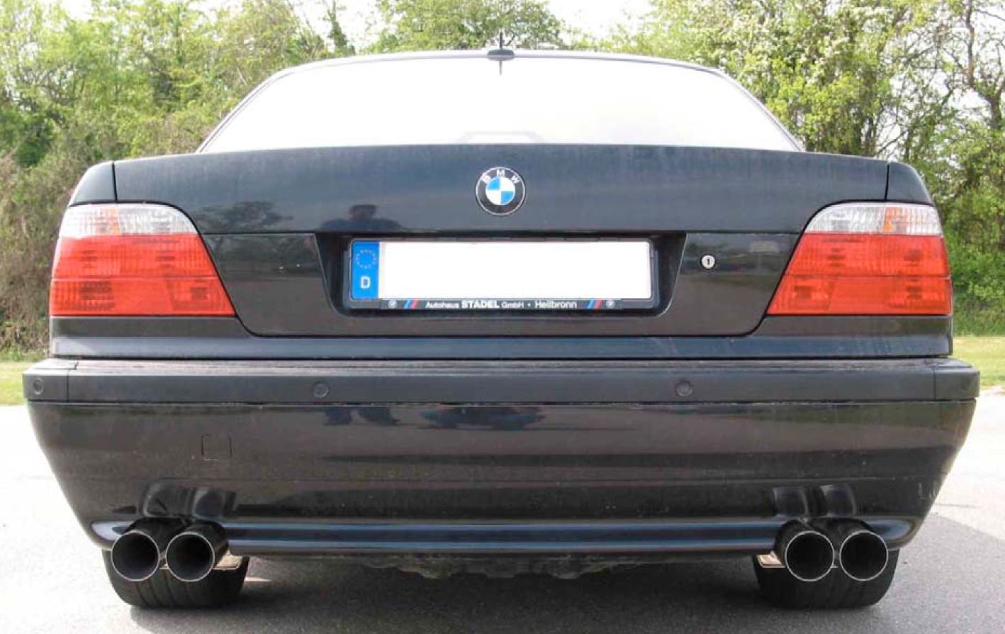 BMW E38 Sportuitlaat Eisenmann